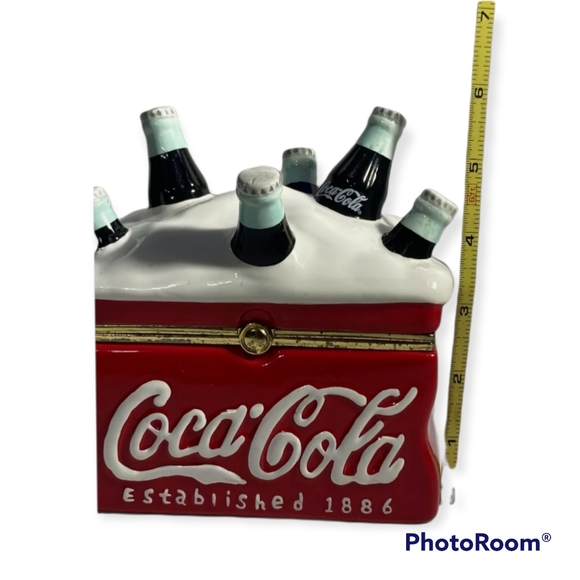 Vintage Collectibles Coca Cola Jewerly Ceramic Box - Picture 10 of 10
